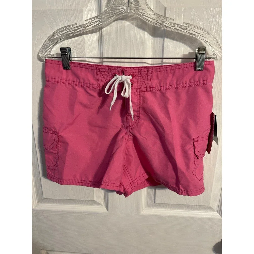 Kanu Surf  Breeze Boardshorts Pink Size 2 New With Tags